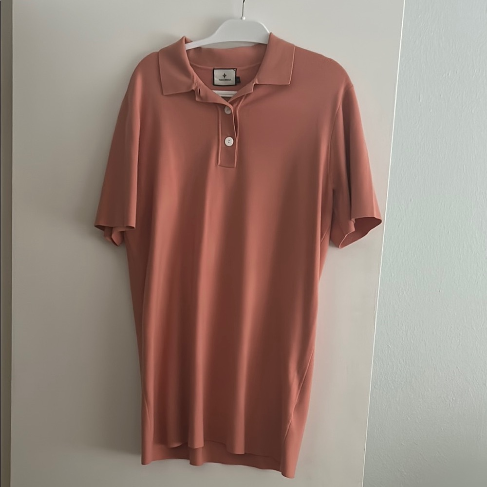 Tuckernuck Women’s Coral Polo Shirt Dress